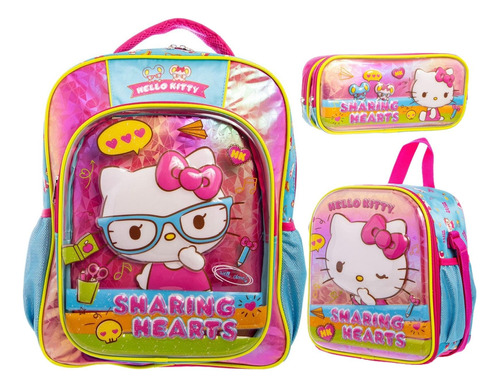 Kit Mochila Ruz Primaria Hello Kitty 17858