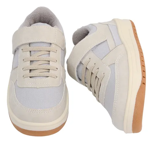 Tenis infantil de velcro masculino sales