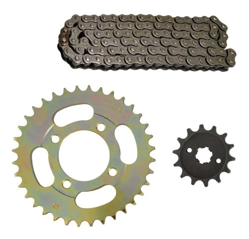 Kit De Sprocket Iron Box Italika At110, Xt110 36t/14t Stk