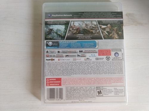 Assassin's Crees Iv Black Flag Ps3 Fisico