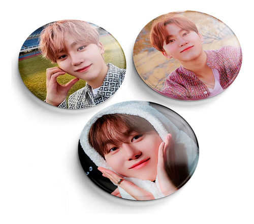 Bottons Seventeen 3,5cm - Kpop Kit 2 Boo Seungkwan-