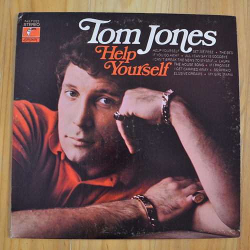 Lp Disco Vinilo Tom Jones     Help Yourself    Pas 71025