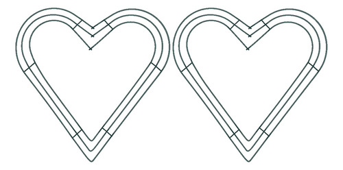 Arreglo De Guirnaldas Para El Día De San Valentín, Decora 2