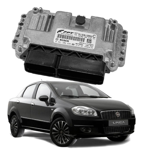 Modulo Central Injeção Linea T Jet 2010 51891995 +