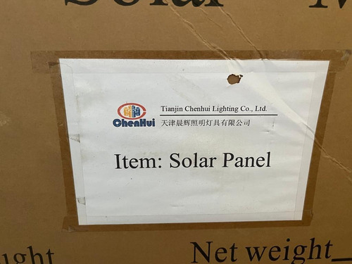 Imagen 3 de 4 de Panel Solar Marca Chen Huí