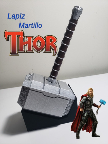 Lapiz  Martillo Thor  Impreso 3d