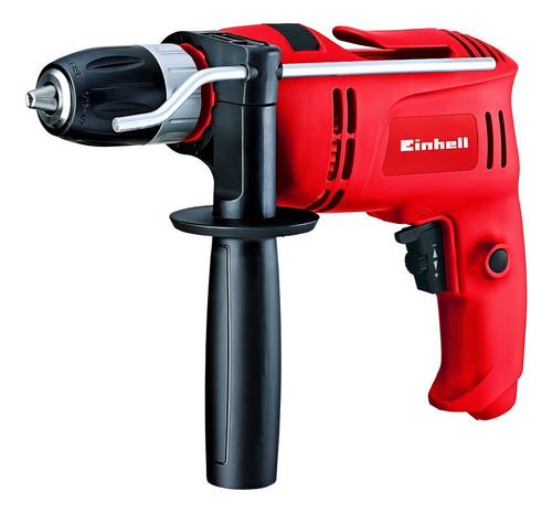 Taladro Eléctrico Percutor Einhell 650 W 13 Mm Vel Var Color Rojo Frecuencia 50 Hz