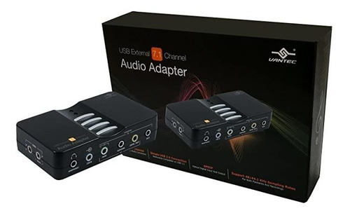 Vantec Nba-200u - Adaptador De Audio Externo 7.1 (usb), De C