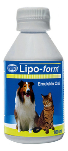 Lipo-form X 180 Ml Emulsion Oral Perros Y Gatos