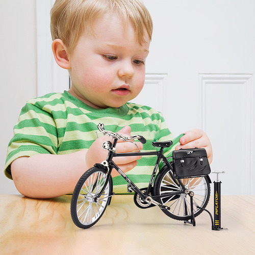 J Decoração De Modelo De Brinquedo De Bicicleta Diy Com