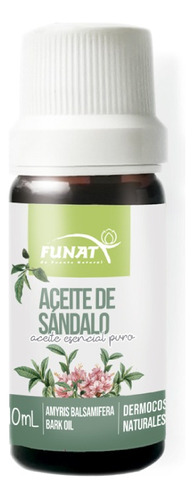 Aceite Puro De Sándalo X 10 Ml