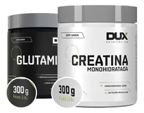 Comprar Kit Glutamina 300g Creatina Monohidratada 300g Dux Nutrition Sabor Without Flavor