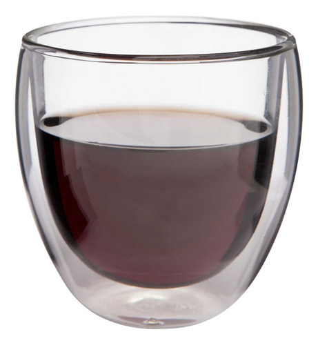 Vaso Doble Vidrio Ideal Cafe Corto Te