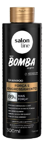Salon Line Shampoo Bomba Força & Engrossador 300ml