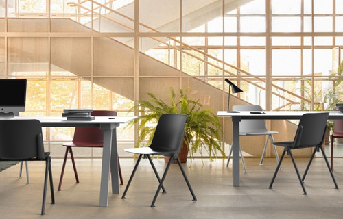 Set De 4 Sillas Para Comedor Terraza Comercio Polipropileno