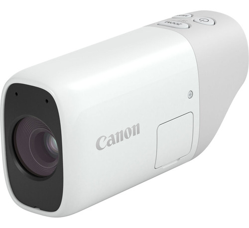  Canon PowerShot Zoom compacta cor  branco