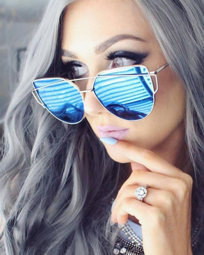 Gafas De Sol Mirrored Cat Eye