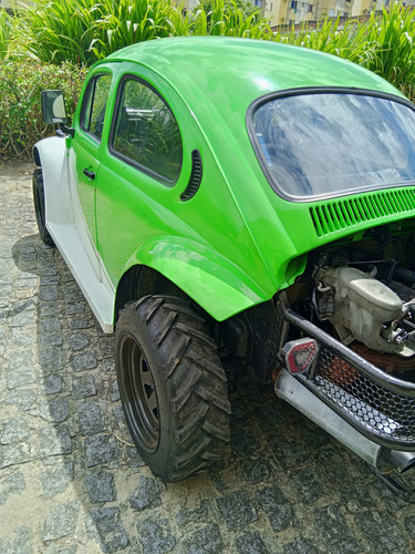 Fusca Barja Com 5 Pneus Novos Documentação Em Dias .
