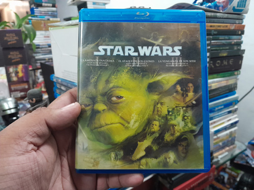 Bluray Trilogia Star Wars I,ll,lll En Formato Bluray