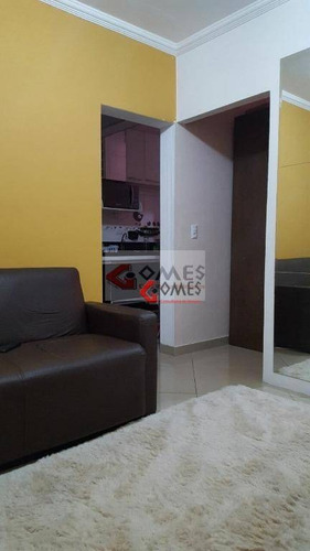 Imagem 1 de 21 de Kitnet Com 1 Dormitório À Venda, 39 M² Por R$ 165.000,00 - Dos Casa - São Bernardo Do Campo/sp - Kn0012