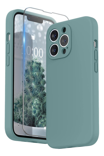 Funda Surfhy Para iPhone 13 Pro-verde Cactus