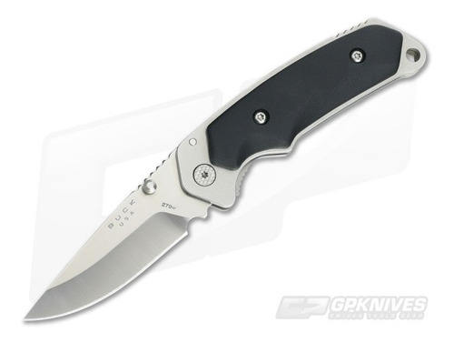 Imagen 5 de 10 de Cortaplumas Buck Alpha Hunter Plegable 420hc Hoja 8,9cm.