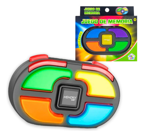 Juego De Memoria En Forma De Óvalo Con Luces Y Sonidos