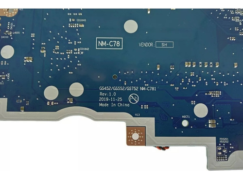 Placa base para portátil Lenovo Ideapad 3 15iml05 Nm-c781, color azul