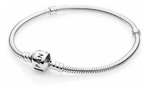 Imagen 1 de 5 de Pulsera Pandora Clásica Original 100% Plata 925 / 17cm