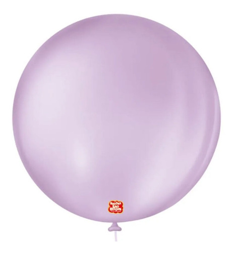 Balão De Látex Lilás Baby 5 Polegadas 13cm São Roque 50 Unid