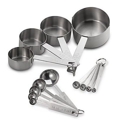 Bakers Dozen Set De Tazas Y Cucharas Medidoras De 13 Piezas