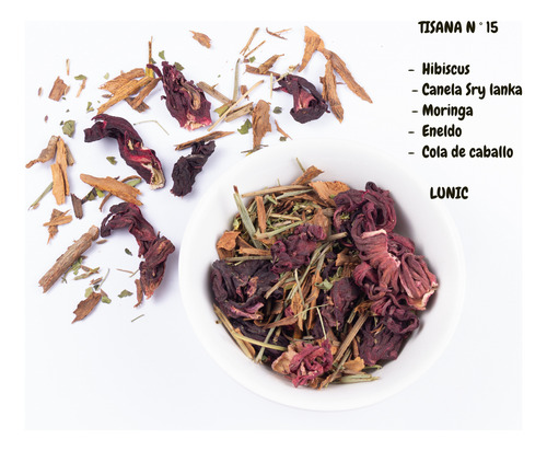 Tisana Relajante (ingredientes Descripción) X 1kg