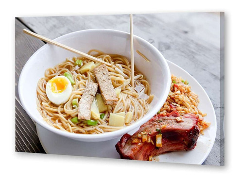 Cuadro 30x45cm Comida China Sopa Asia Cocina Ramen M1