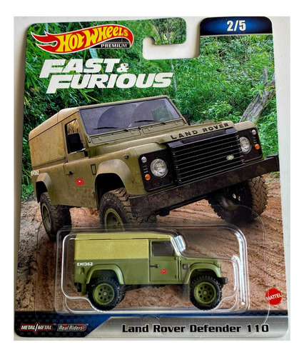 Land Rover Defender 110 Hotwheels Rapido Y Furioso 9