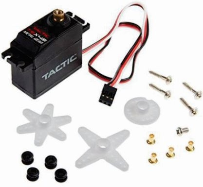 Tactic Servo Tsx45 Engranes Metal P/ Radiocontrol Y Robotica