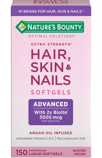 Hair,skin,nails.5,000 Mcg, 150 Softgels,nature's Bounty