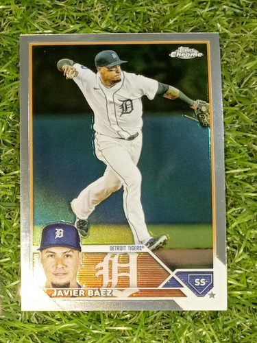 Cv Javier Báez Topps Chrome 2023