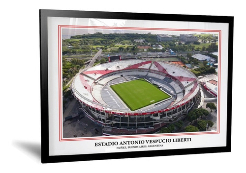 Cuadro Estadio River Plate - 35x50 Cm - Calidad Premium