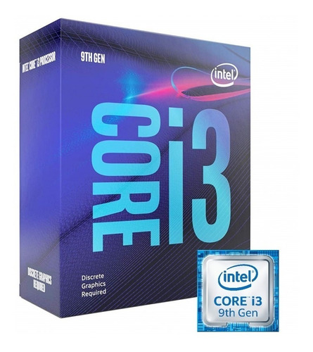 Imagem 1 de 2 de Processador Intel Core I3-9100f 3.6ghz 1151 Bx80684i39100f
