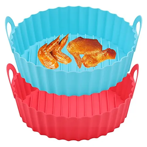 comprar Juego De 2 Forros De Silicona Freidora De Aire, Bandeja...