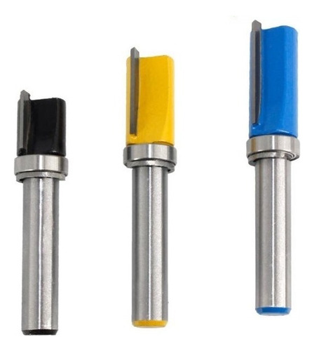 Kit De 3 Cortadores Rectos Hakking Tools Reta Rolamentada