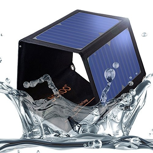 Sokoo 22w 5v 2-port Usb Cargador Solar Plegable Portátil Con
