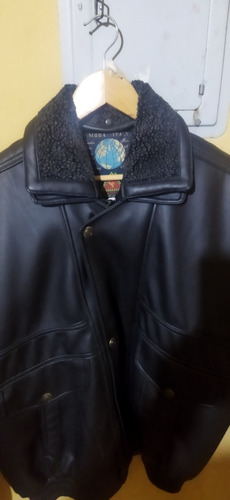 Chaqueta De Cuero Italiana Xxl