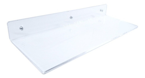 Imagen 2 de 3 de Repisa Estante Flotante De Acrílico 6mm Para Pared