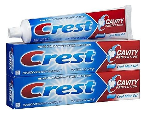Enfriar Cavity Protection Pasta De Dientes Crest Mint Gel (p