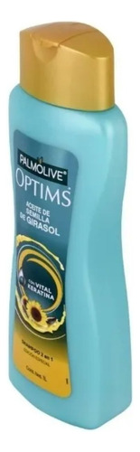 Shampoo Palmolive Optims 2 En 1 Con Vital Keratina 1 Litro