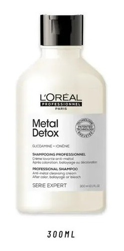 Shampoo Metal Detox Expert X300ml L'oréal Professionnel