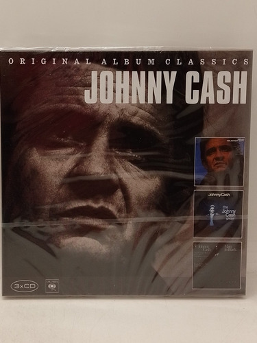 Johnny Cash Original Album Classics Cd X3 Nuevo  