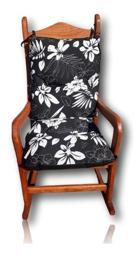 Sillon Mecedora Nono Algarrobo Con Almohadones ¡¡para Mama!!