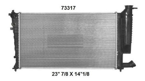 Radiadores De Agua Peugeot 306 2002 Deyac 23 Mm